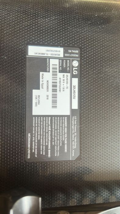 Продам Телевизор Lg 32LH512U