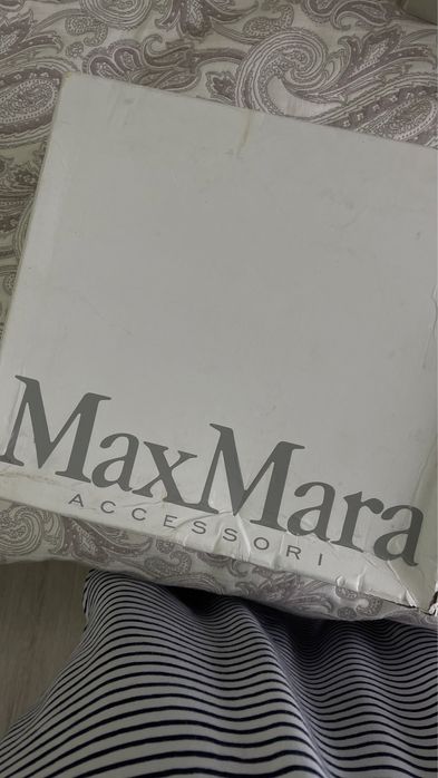 Ботинки макс мара из кашемира