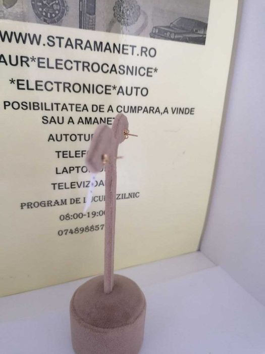 cercei aur 14k (m2) star amanet