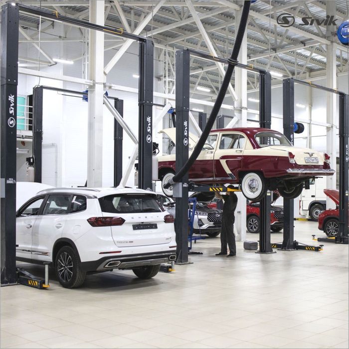 Автоподъемник Sivik. Сделано в Россий.