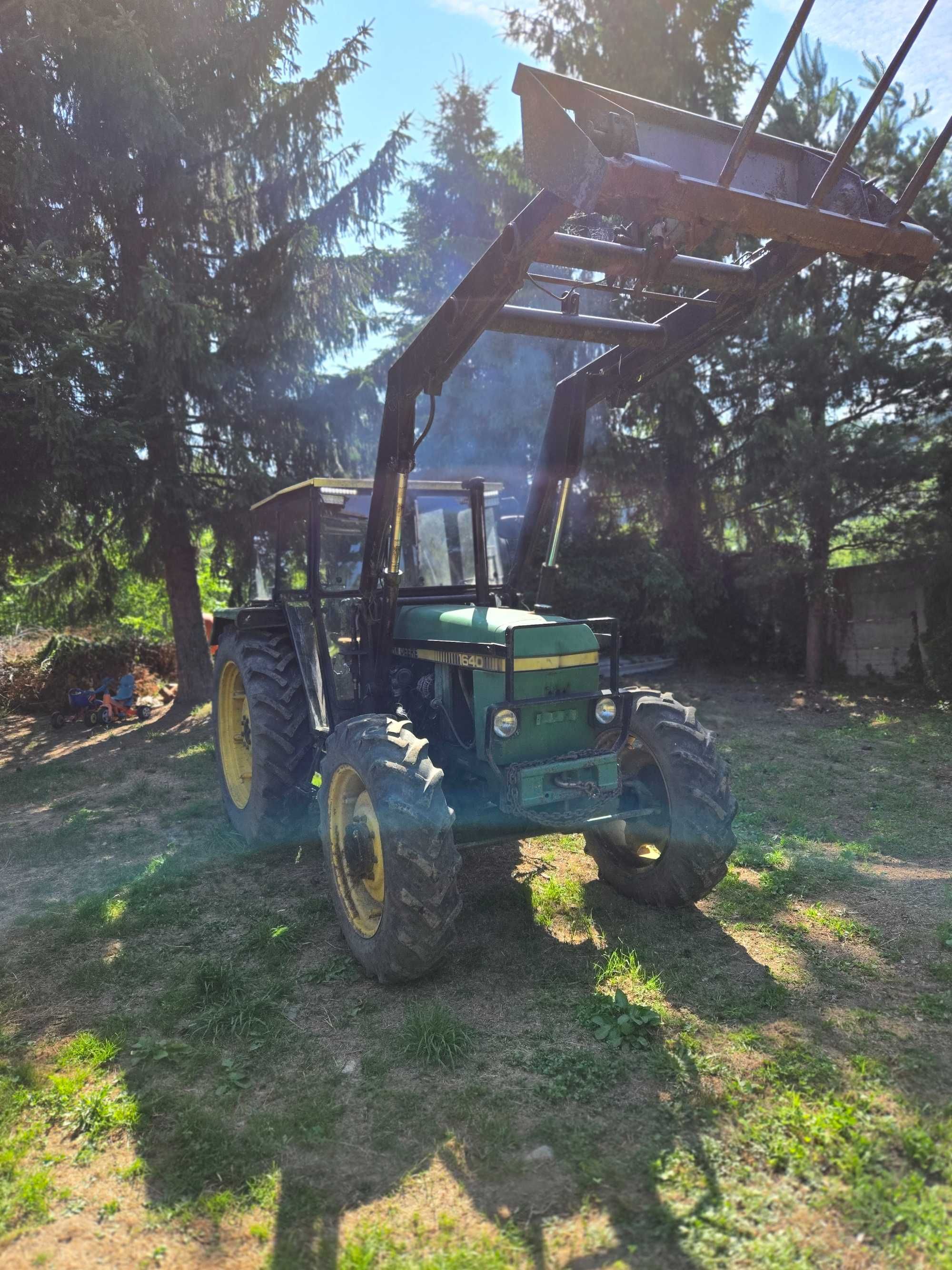 Tractor John Deere 1640 4x4 (schimb ulei motor/hidraulic/baterii noi)
