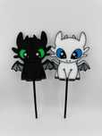 Топер украса за торта Toothless / Lightfury