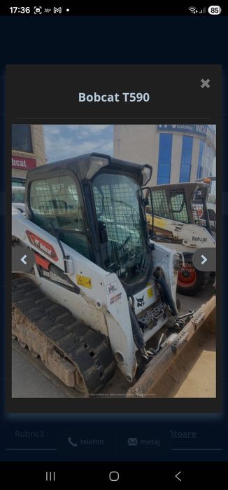 Vand bobcat sau schimb  +- diferenta