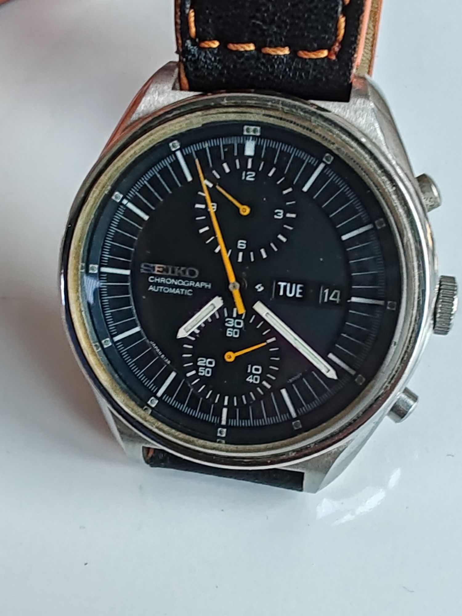 Ceas Seiko Automatic Chronograph Jumbo 42 mm