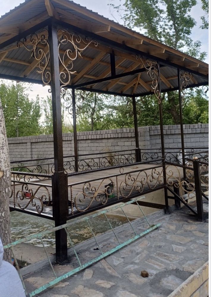 Ворота тапшан краски