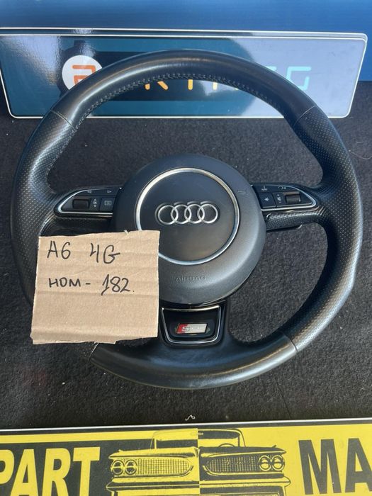 Волан кръгъл airbag Audi A1 A3 A6 A7 Мултиволан Номер 182