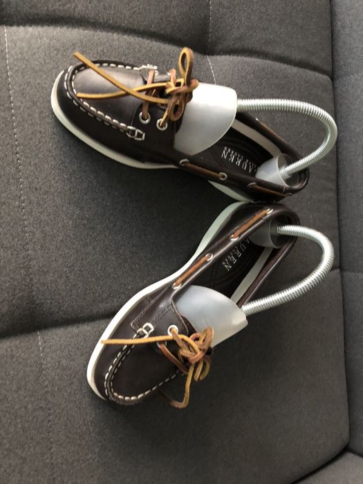 Mocasini Ralph Lauren originali din piele naturala