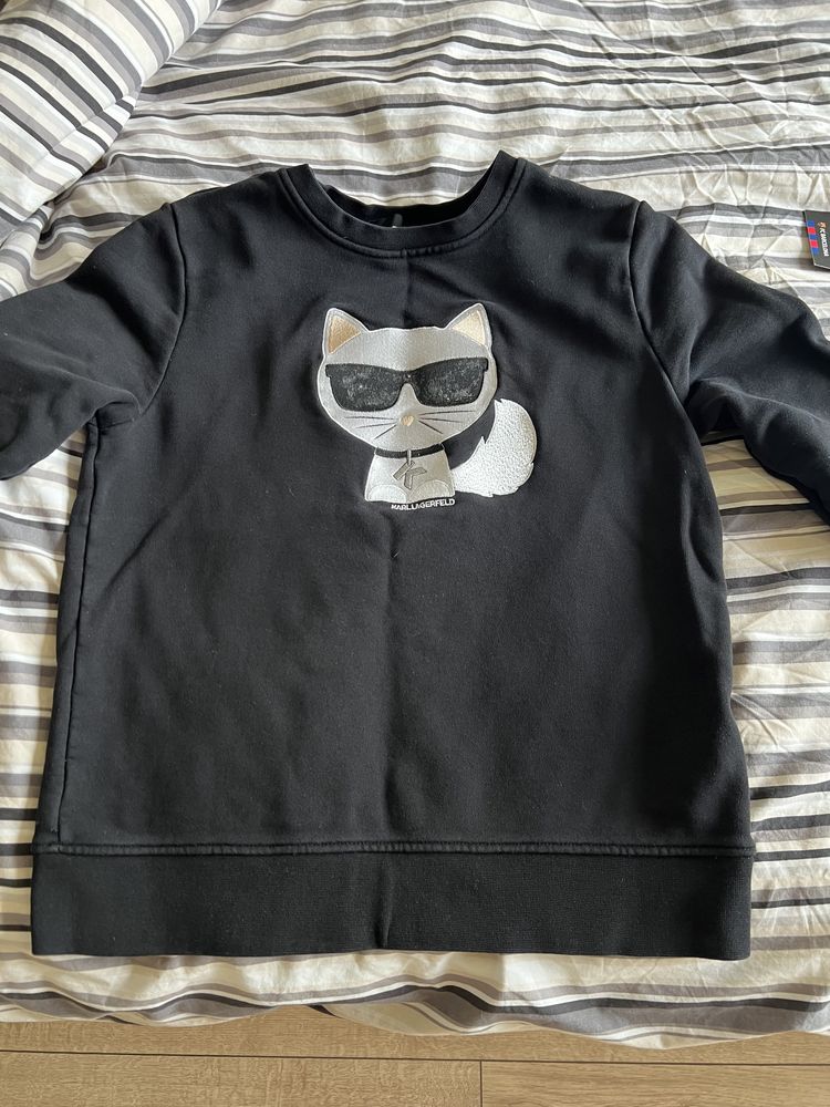 Блуза с дълъг ръкав Karl Lagerfeld
