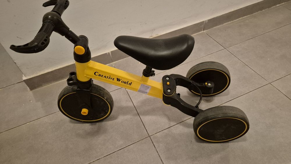 Tricicleta 3 in 1, bicicleta, Creative World Toys,