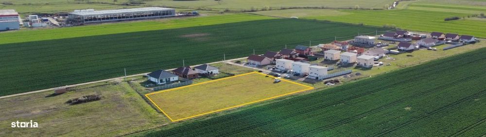 55 E/mp - Sanandrei - teren cu destinatie:rezidentiala / comerciala