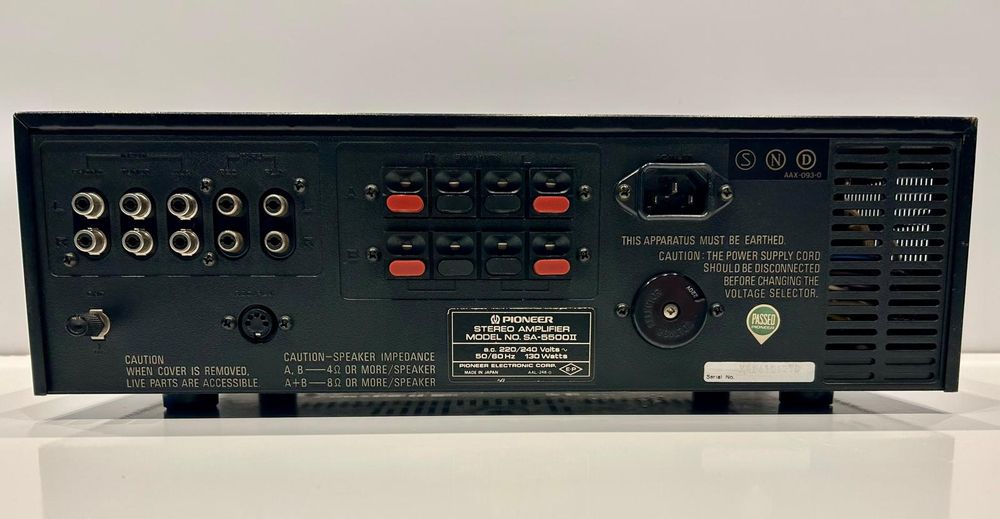 Vand amplificator Pioneer SA-5500II Vintage