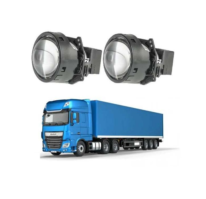 LED-линзы ближнего и дальнего света на 24V