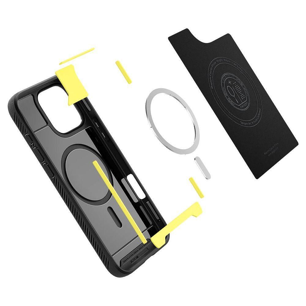 Кейс spigen rugged armor mag magsafe за iphone 16 pro max - матово чер