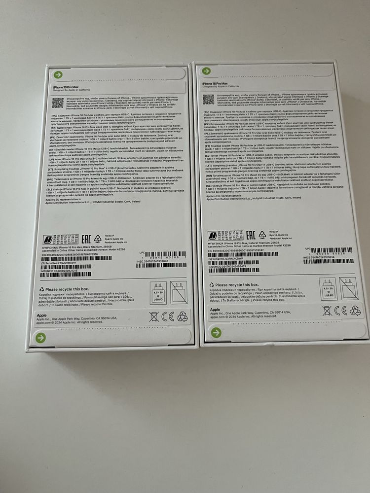 Iphone 16pro max 256GB