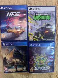 Ps4 ps5 Nfs,assassins,turtles пс4,5