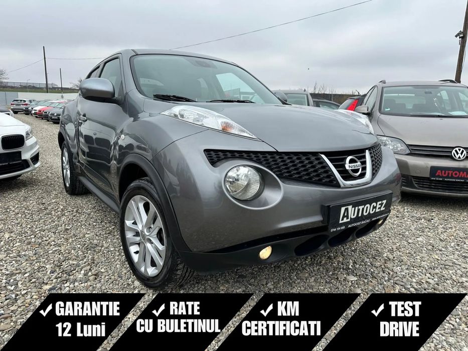 Nissan Juke 2011 Benzină 1.6 Mpi E5 /RATE/GARANȚIE/Piele/Navi