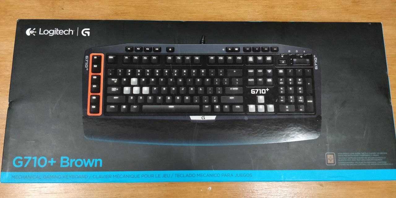 Logitech G710+ Mechanical Gaming Keyboard with Tactile High-Speed Keys