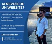 Realizez website-uri de prezentare si magazine online.