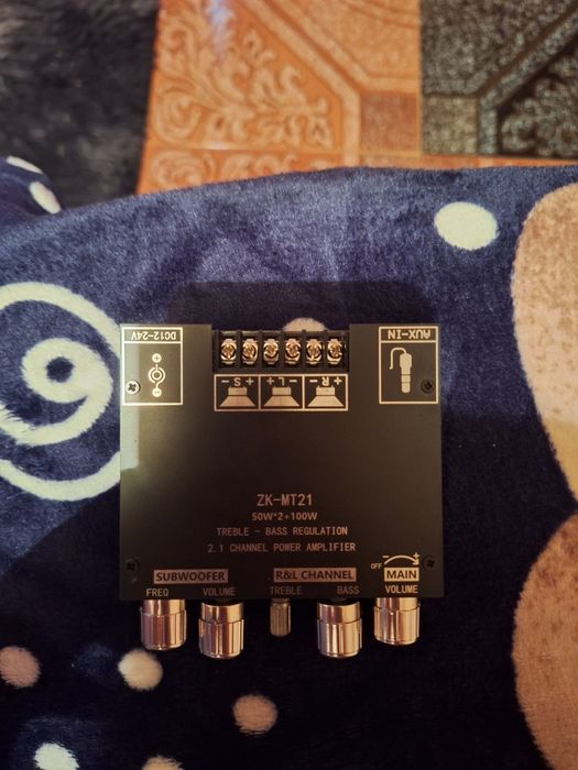 Amplificator nou  folosit de 2 ori