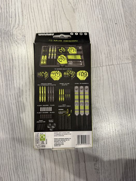 Winmau MVG Softip Darts Set 18g – Michael Van Gerwen 50 Piece Ultimate