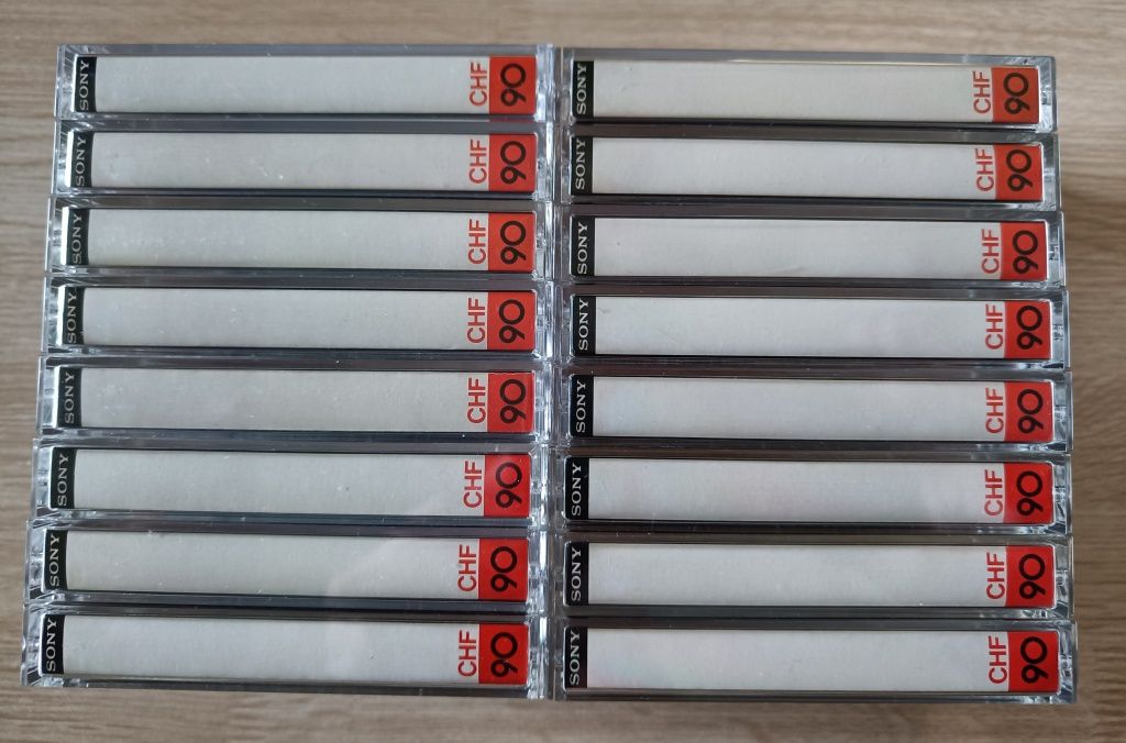 16x Sony CHF 60/90 casete audio