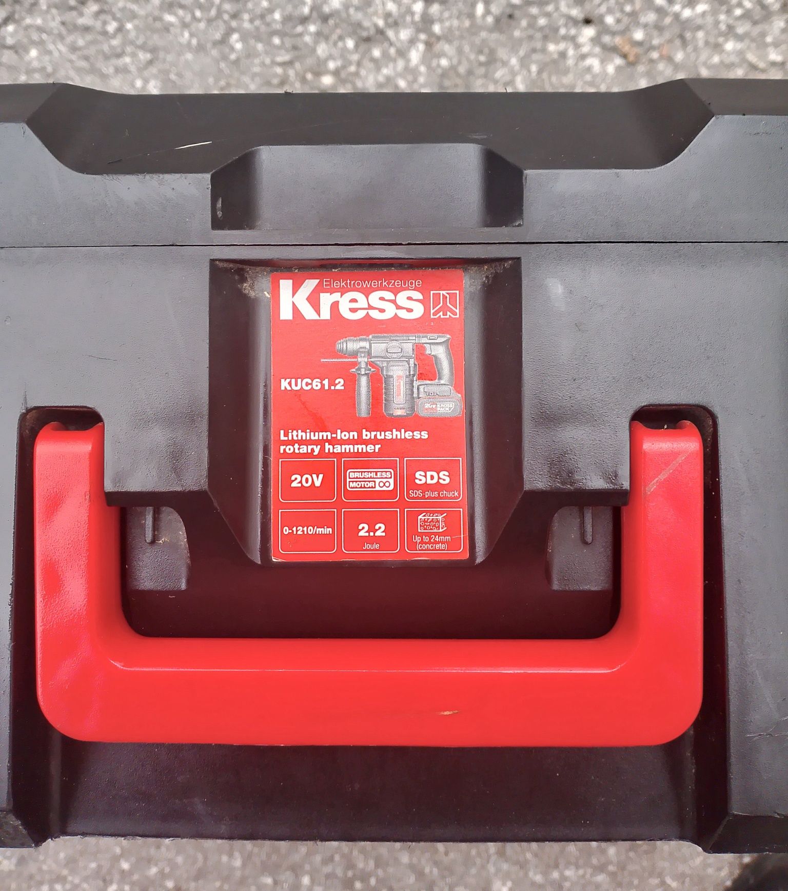 Акумулаторен безчетков перфоратор Kress