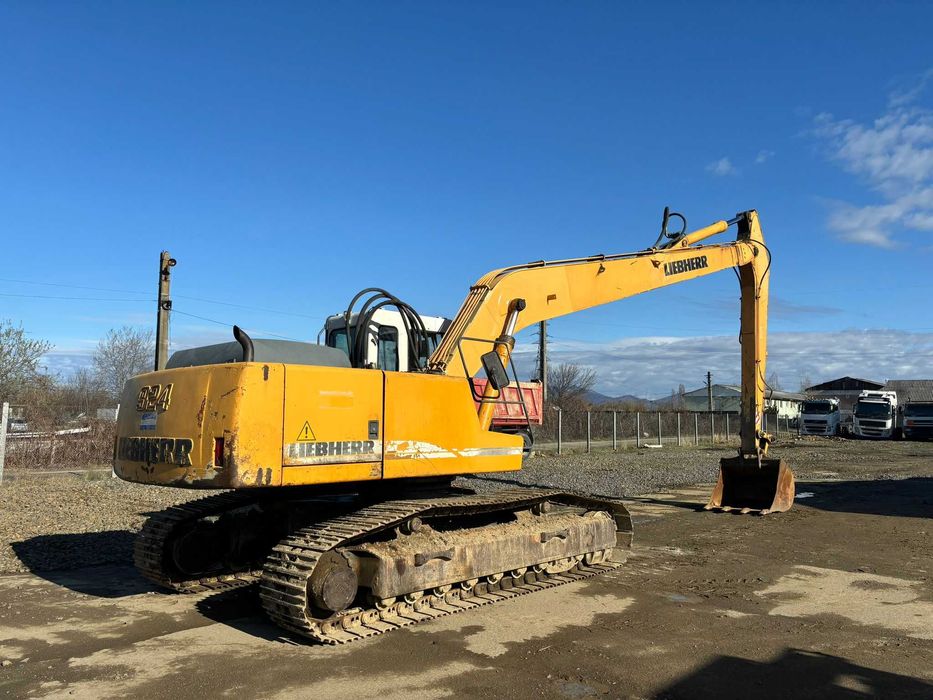 Excavator cu brat lung Liebherr R924 HDSL , 2006, brat 16m.