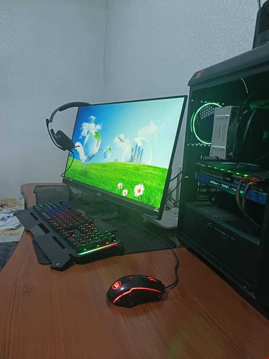 компьютер GTX 1080Ti, R7 2700, 16gb