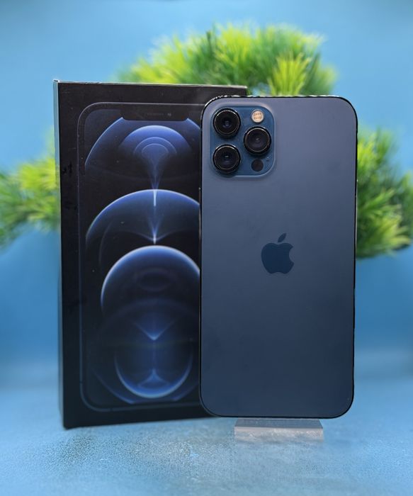 Apple iPhone 12 Pro Max, 128GB, 5G, Pacific Blue