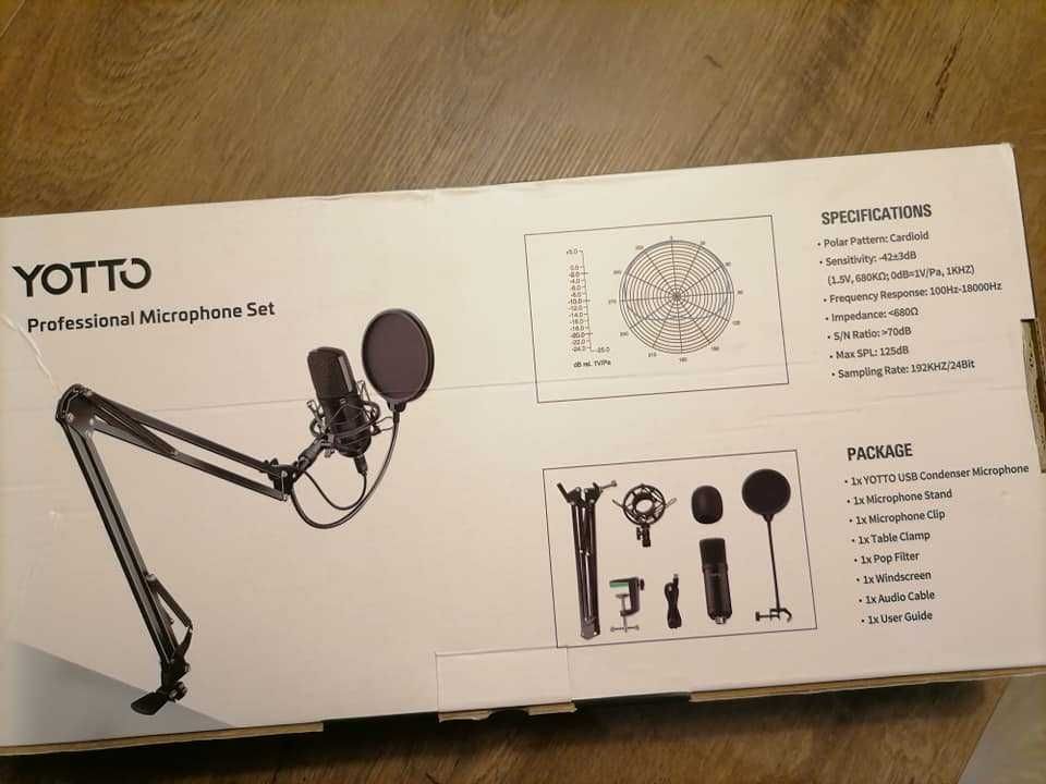 YOTTO Professional USB Streaming Microphone Set [YCM-700]