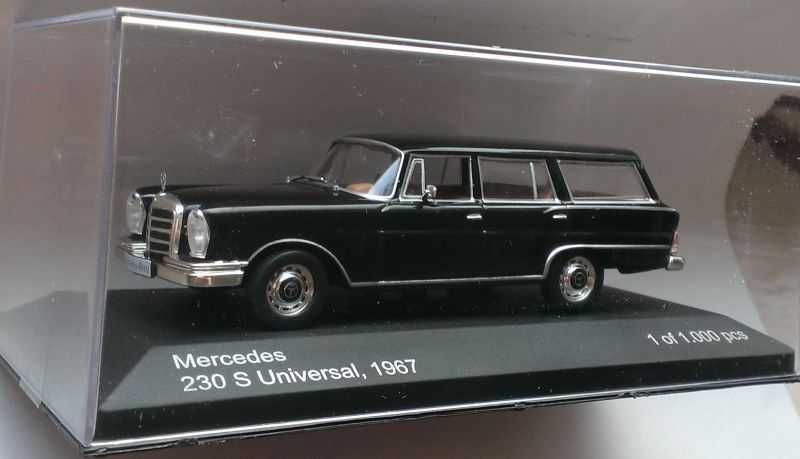 Macheta Mercedes-Benz 230 S Universal 1967 - Whitebox 1/43