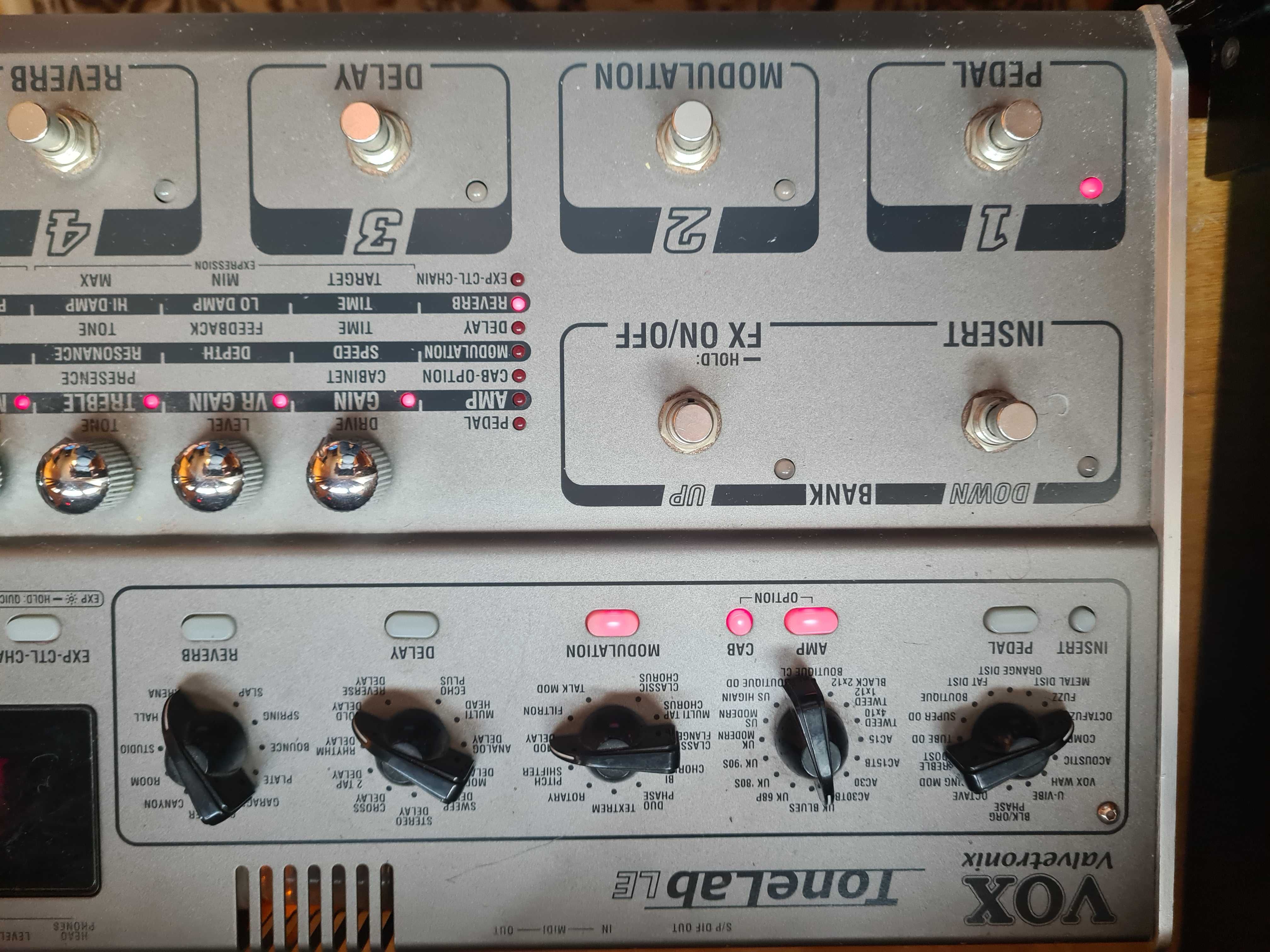 Процесор VOX ToneLap - Le