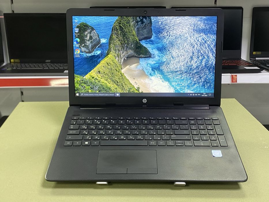 Ноутбук офис HP Celeron N4000 / 4GB / 500GB HDD. Для учебы и интернета