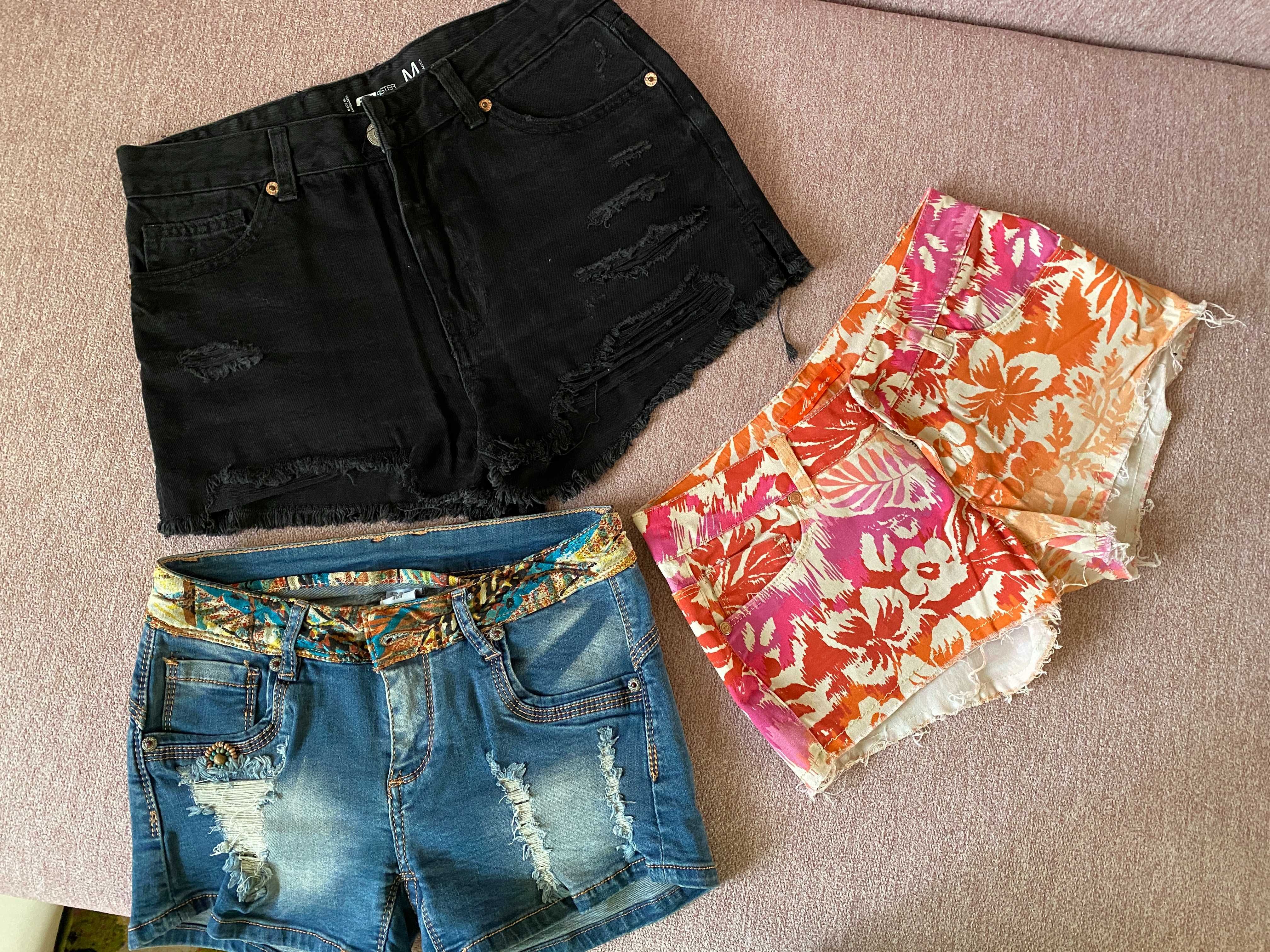 Lot pantaloni scurti femei marime S sau M Zara H&m
