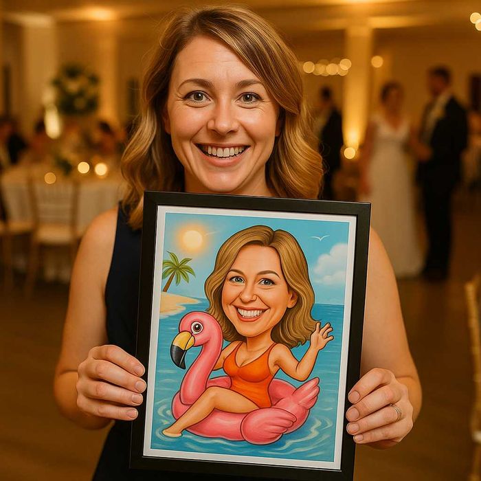 Cadouri Femei, Barbati, Tablouri Portrete Caricaturi Personalizate