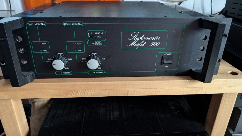 Studio master  mosfet 500 ( schimb) amplificator putere / power