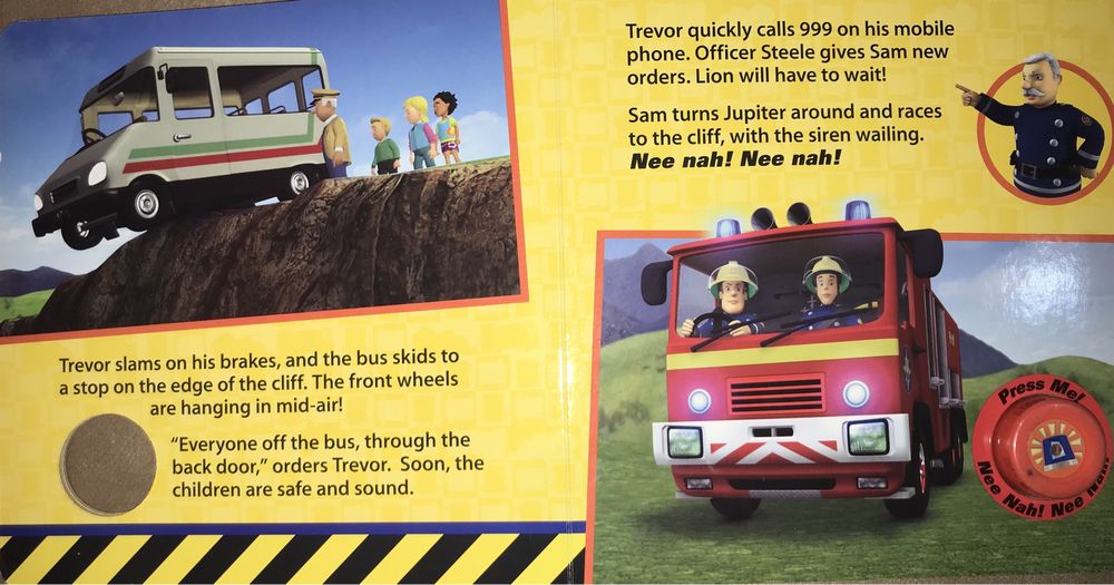Carte pentru copii in limba engleza - cu sunete - Fireman Sam