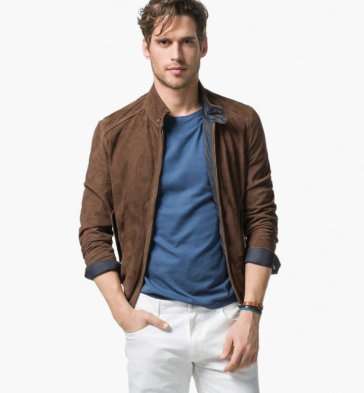 Jachetă reversibila din 100% piele Massimo Dutti