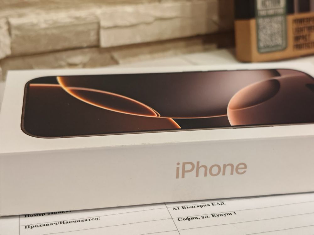 НОВ Iphone 16 Pro 256GB 5G Desert 24м. ГАРАНЦИЯ ПОДАРЪЦИ