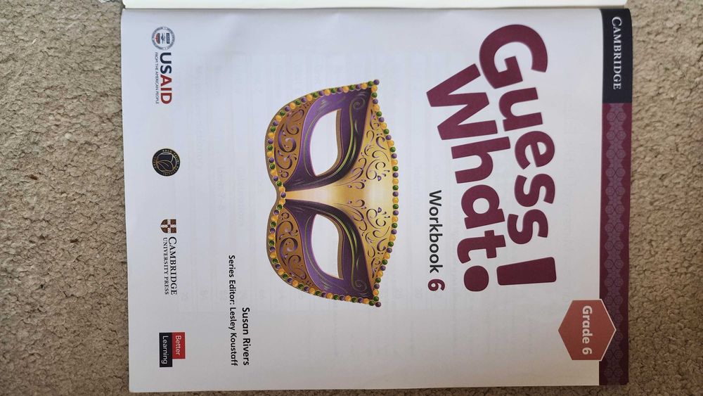 Учебник английского Guess What! Grade 6. Workbook Susannah Reed.