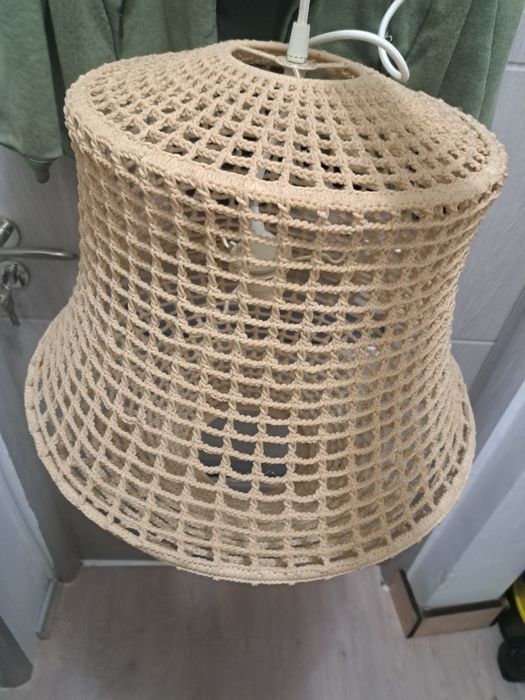 Abajur crosetat ikea culoare untului