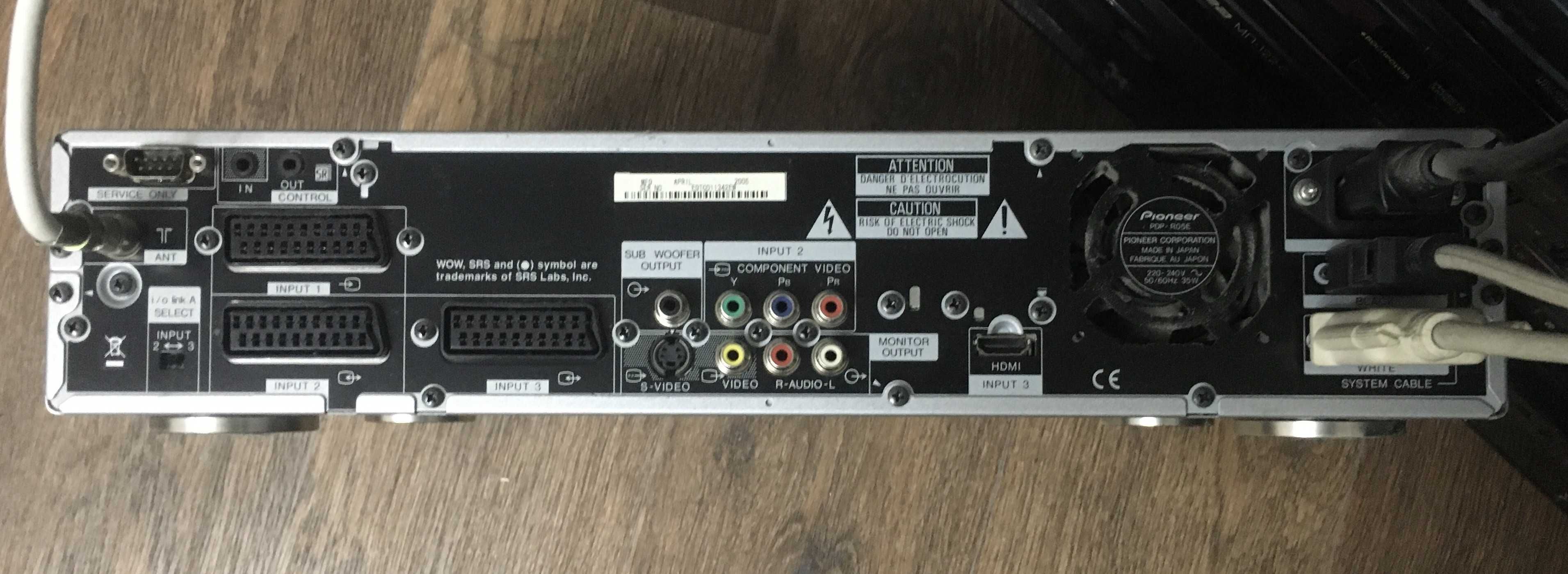 Мультимедийный тюнер  PIONEER PDP-435 PE (сделано в Японии)