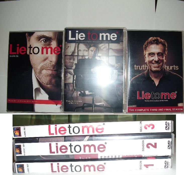 Lie to Me 2009 2011 Psihologia minciunii 3 sezoane DVD