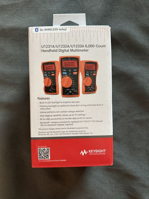 Multimetru profesional Keysight U1231A – nou, nefolosit