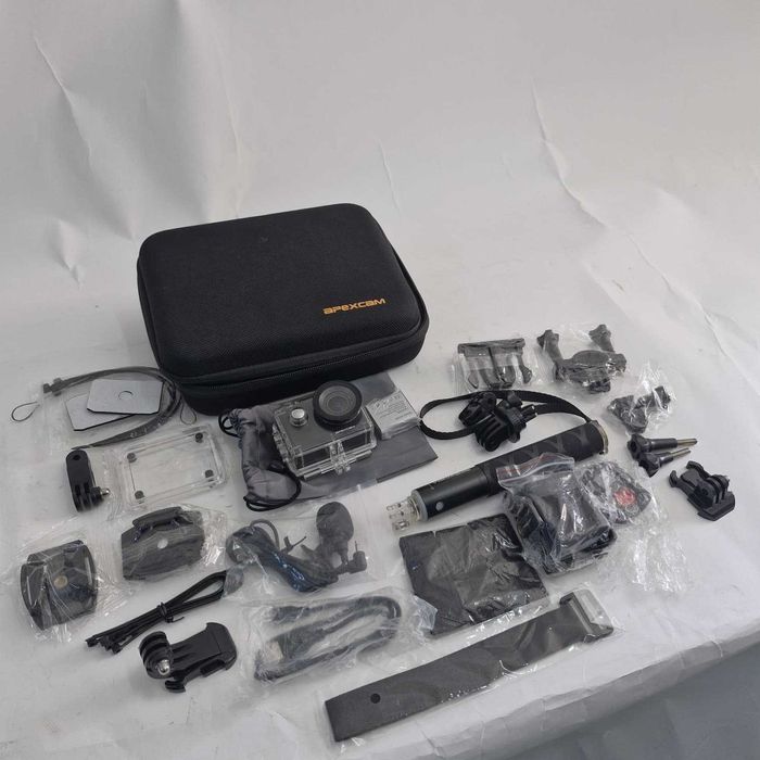 Liquid Money vinde - Apexcam Pro M90 Cameră de acțiune 4K + accesorii