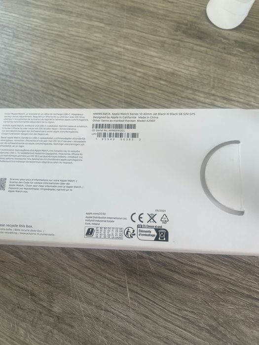 Apple watch 10 black 42mm