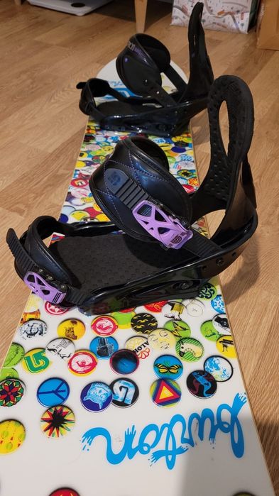 Placa snowboard Burton 149 + legături Burton + boots ADIDAS 40