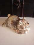 cadou rar Ursulet Teddy Bear placat argint