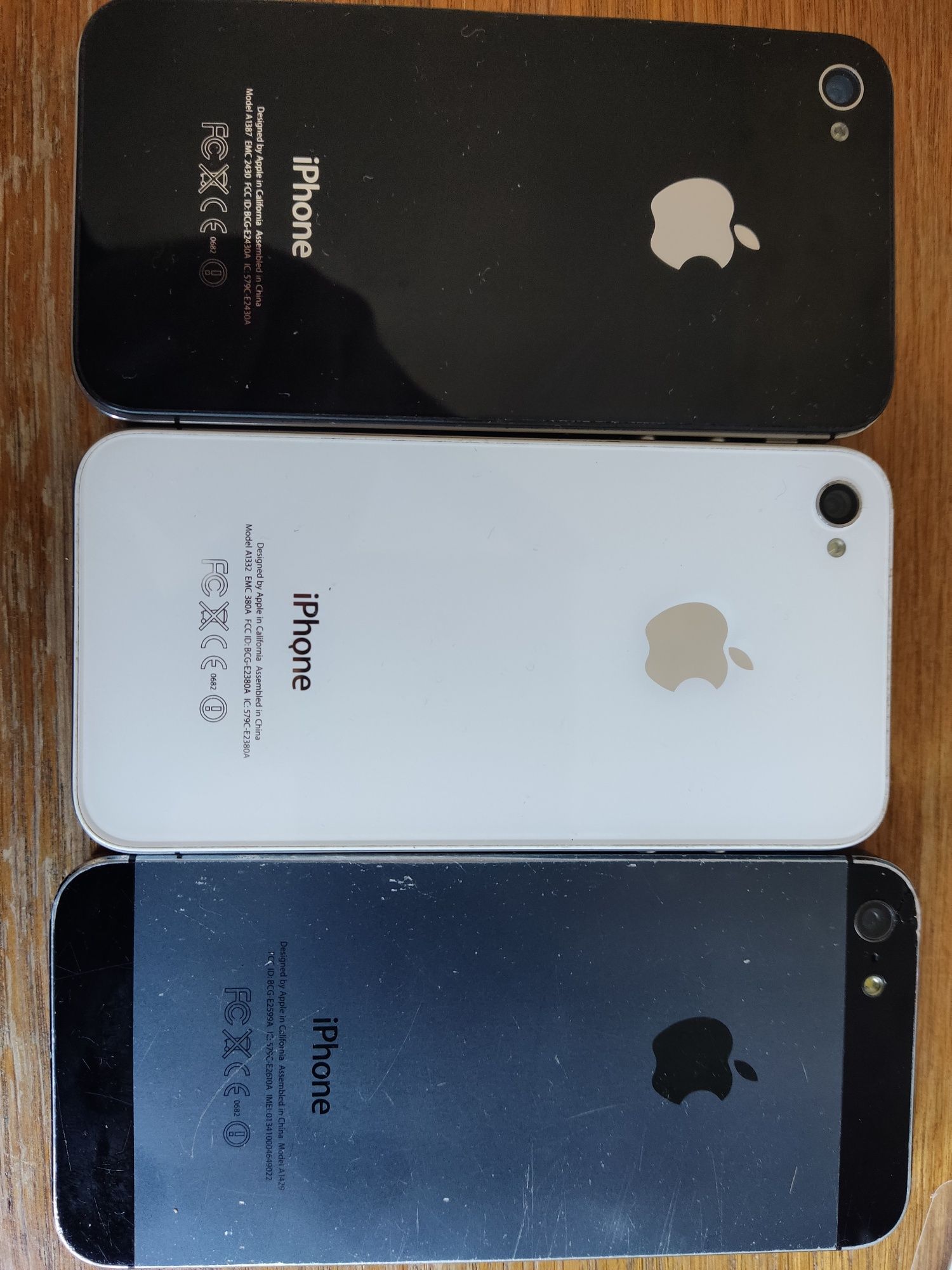 iPhone 4, 4s , 5