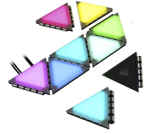 Осветителни панели за Corsair iCUE LC100 Case Accent Lighting Panels